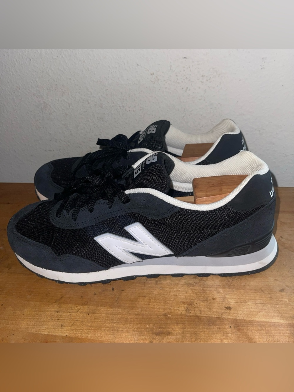 New Balance Men’s 515 Running Jogging Sneakers Black/White Suede Sz 12 - Picture 12 of 13